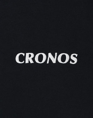 CRONOS PATCHWORK HOODIE【BLACK】
