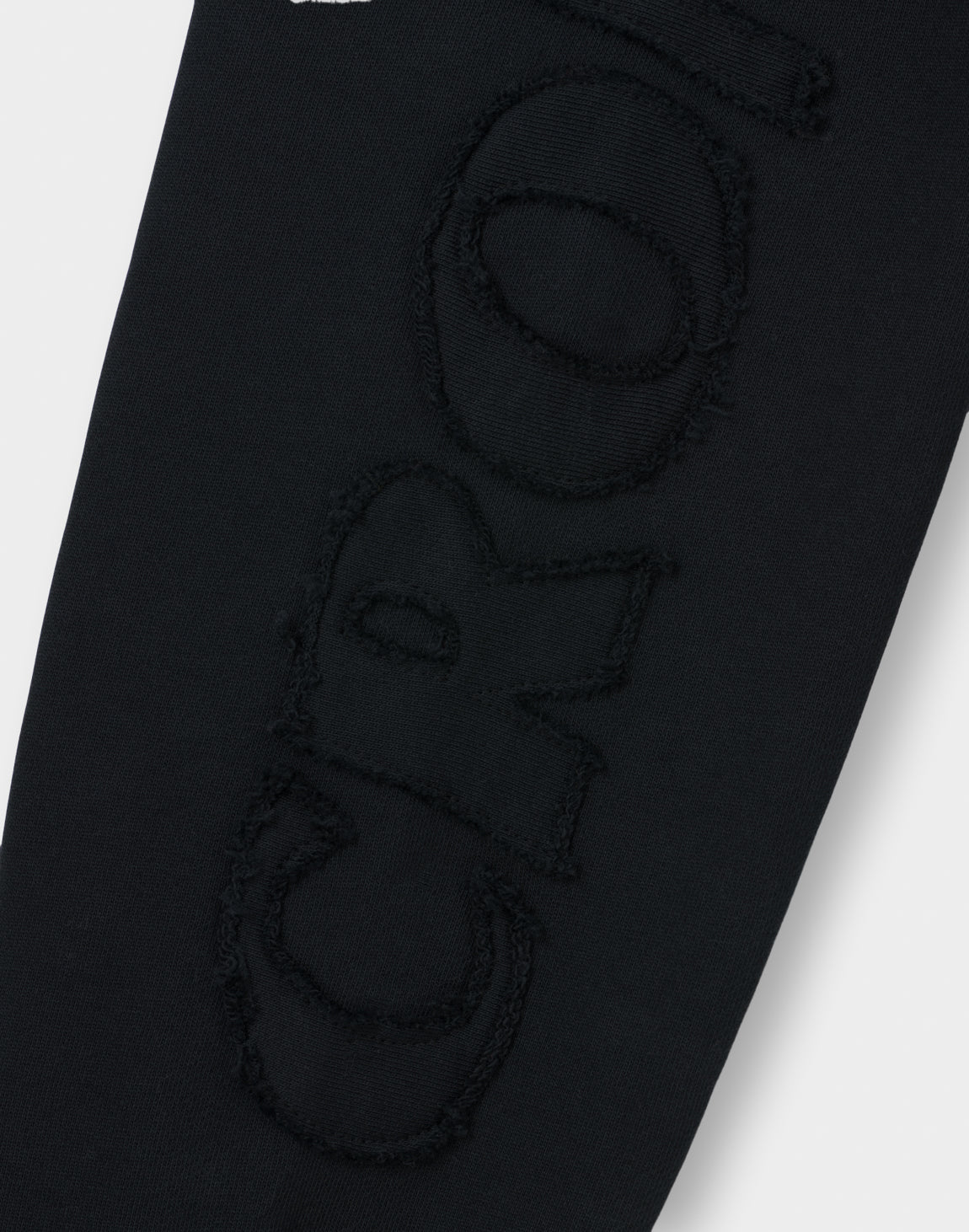 CRONOS PATCHWORK HOODIE【BLACK】