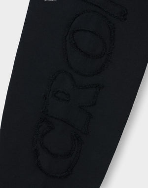 CRONOS PATCHWORK HOODIE【BLACK】