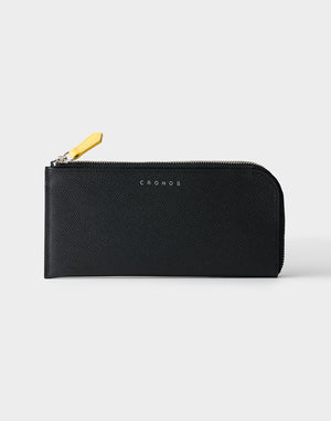 CRONOS × SALON DE ALPHARD Atelier Heritage Long Wallet【BLACK】