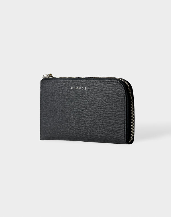 CRONOS × SALON DE ALPHARD Atelier Heritage Long Wallet【BLACK】