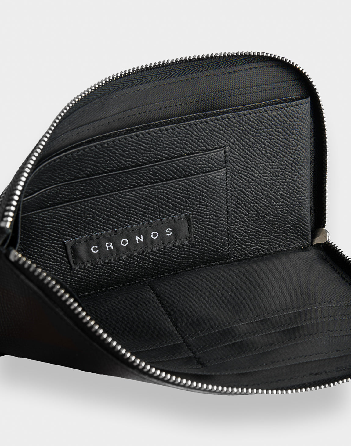 CRONOS × SALON DE ALFURD Atelier Heritage Long Wallet【BLACK】