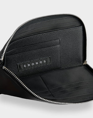 CRONOS × SALON DE ALPHARD Atelier Heritage Long Wallet【BLACK】