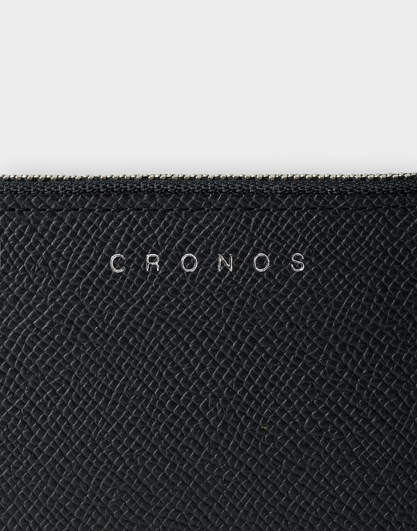 CRONOS × SALON DE ALPHARD Atelier Heritage Long Wallet【BLACK】