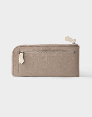 CRONOS × SALON DE ALPHARD Atelier Heritage Long Wallet【TAUPE】
