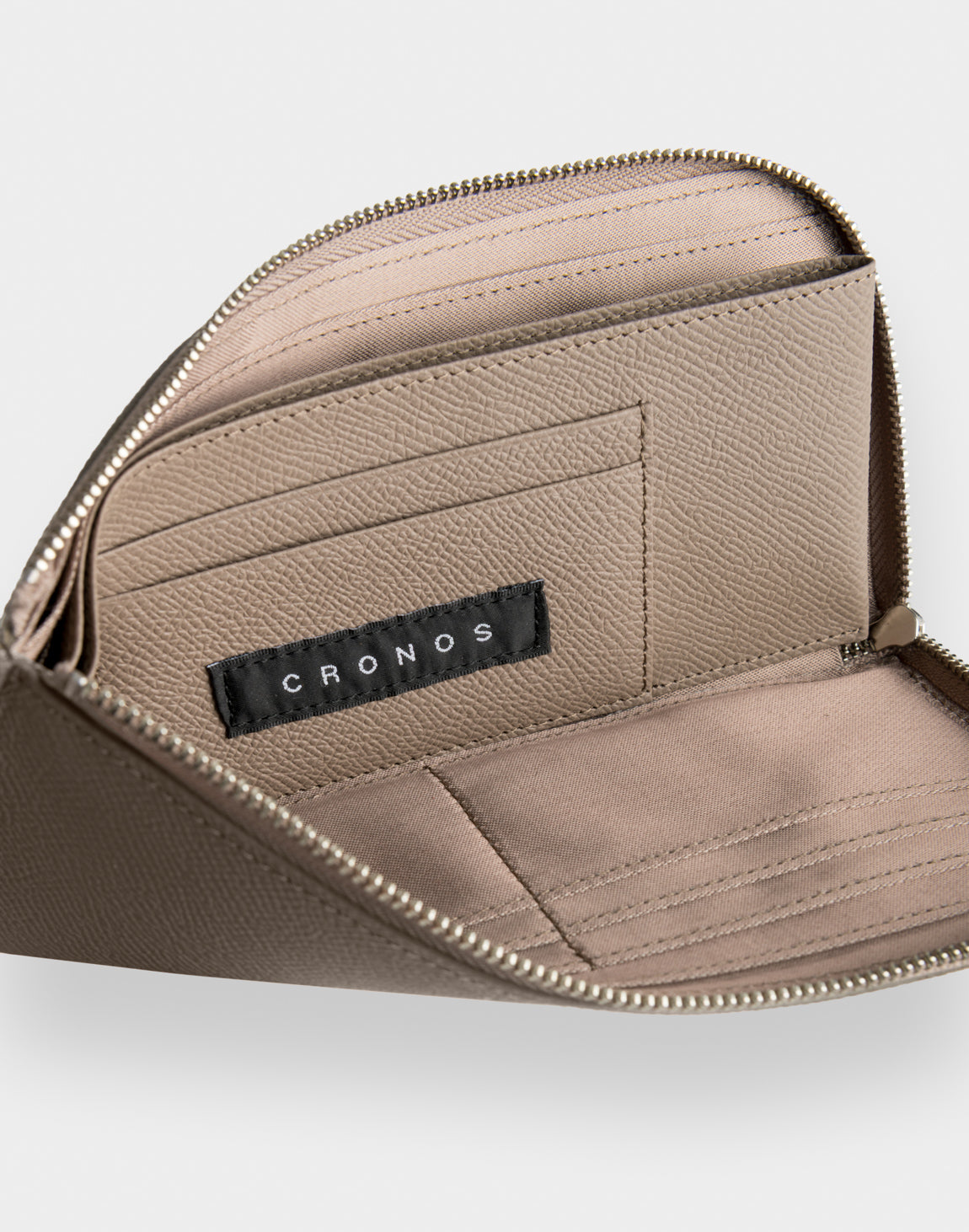 CRONOS × SALON DE ALFURD Atelier Heritage Long Wallet【TAUPE】
