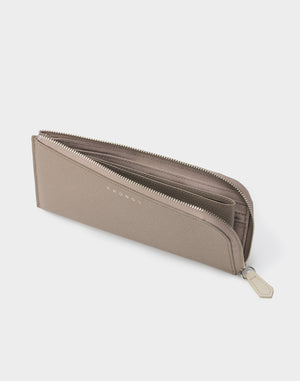 CRONOS × SALON DE ALPHARD Atelier Heritage Long Wallet【TAUPE】