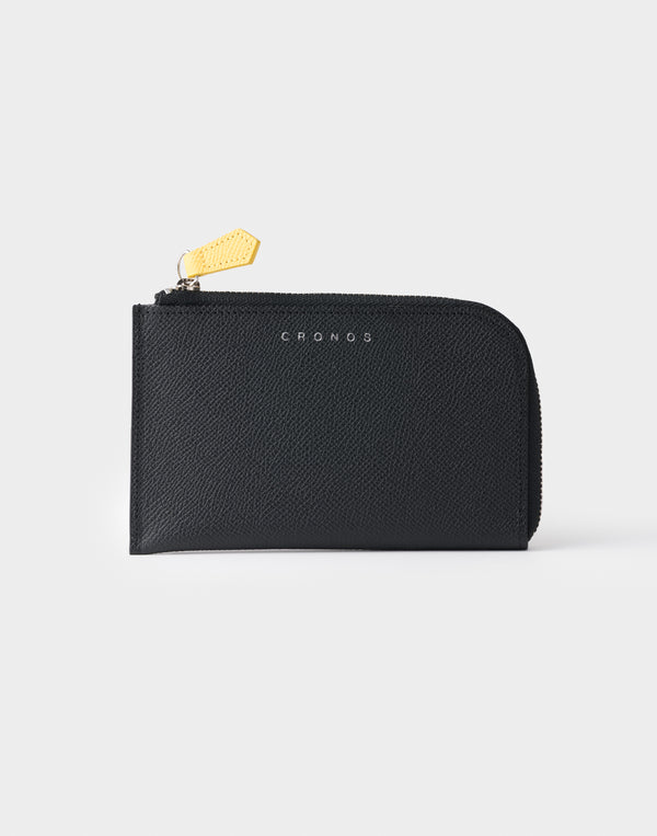 CRONOS × SALON DE ALPHARD Atelier Heritage Half Wallet【BLACK】
