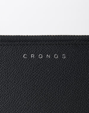 CRONOS × SALON DE ALPHARD Atelier Heritage Half Wallet【BLACK】