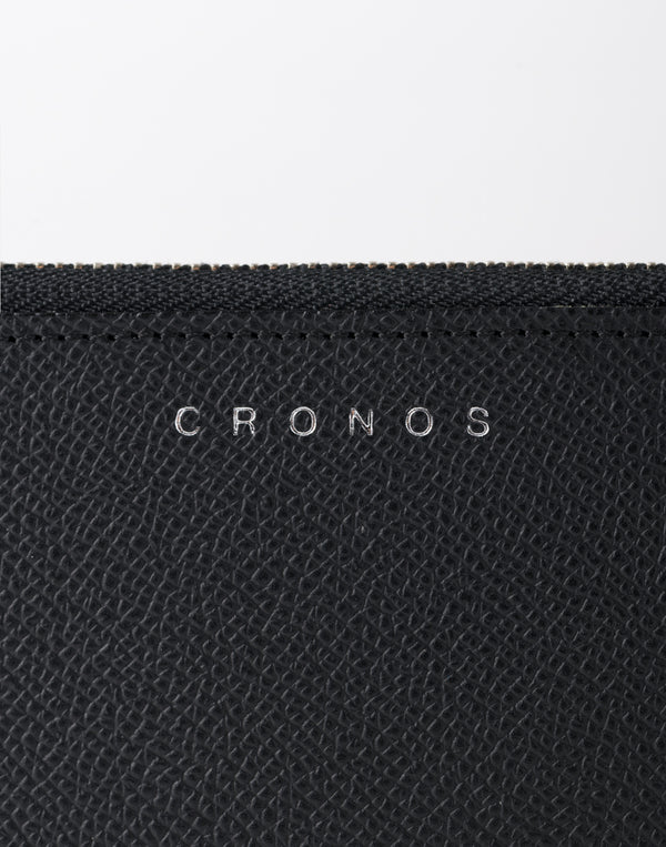CRONOS × SALON DE ALPHARD Atelier Heritage Half Wallet【BLACK】