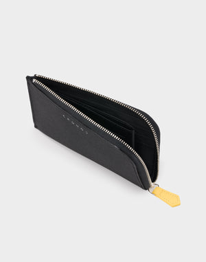 CRONOS × SALON DE ALPHARD Atelier Heritage Half Wallet【BLACK】