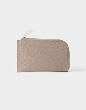 CRONOS × SALON DE ALPHARD Atelier Heritage Half Wallet【TAUPE】