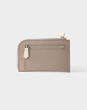 CRONOS × SALON DE ALPHARD Atelier Heritage Half Wallet【TAUPE】