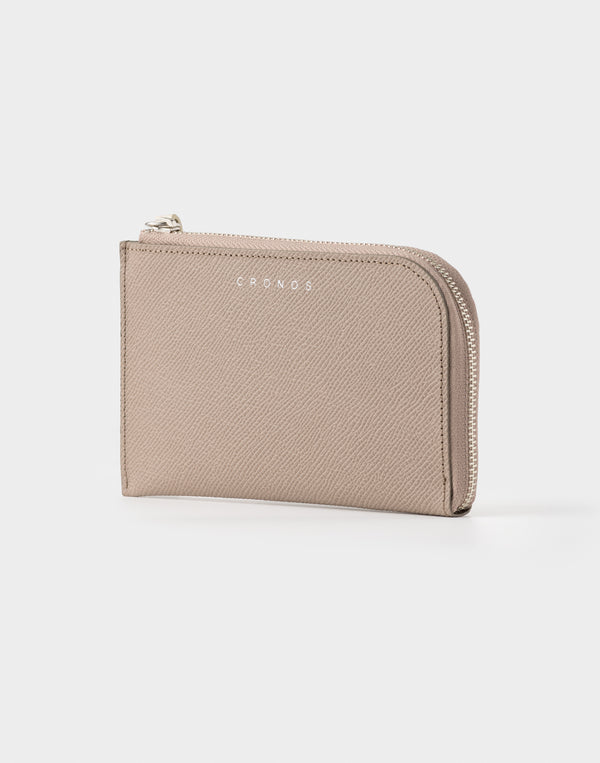 CRONOS × SALON DE ALPHARD Atelier Heritage Half Wallet【TAUPE】