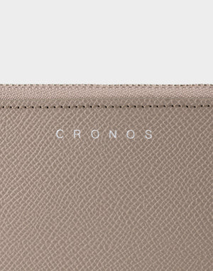 CRONOS × SALON DE ALPHARD Atelier Heritage Half Wallet【TAUPE】