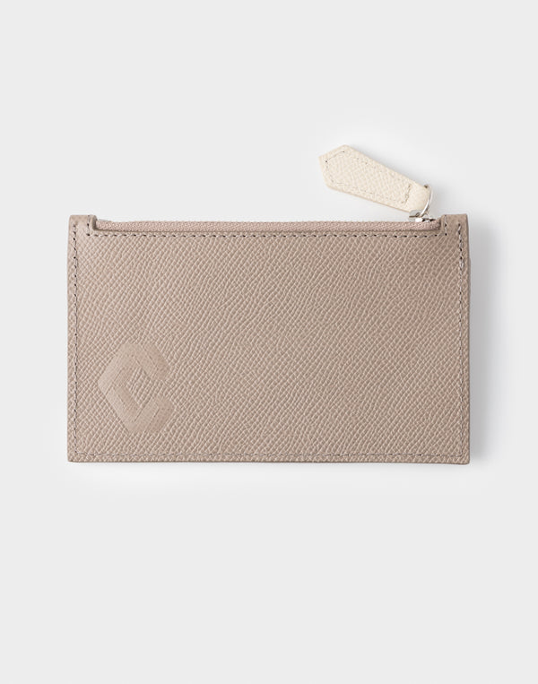 CRONOS × SALON DE ALPHARD Atelier Heritage Card Case【TAUPE】