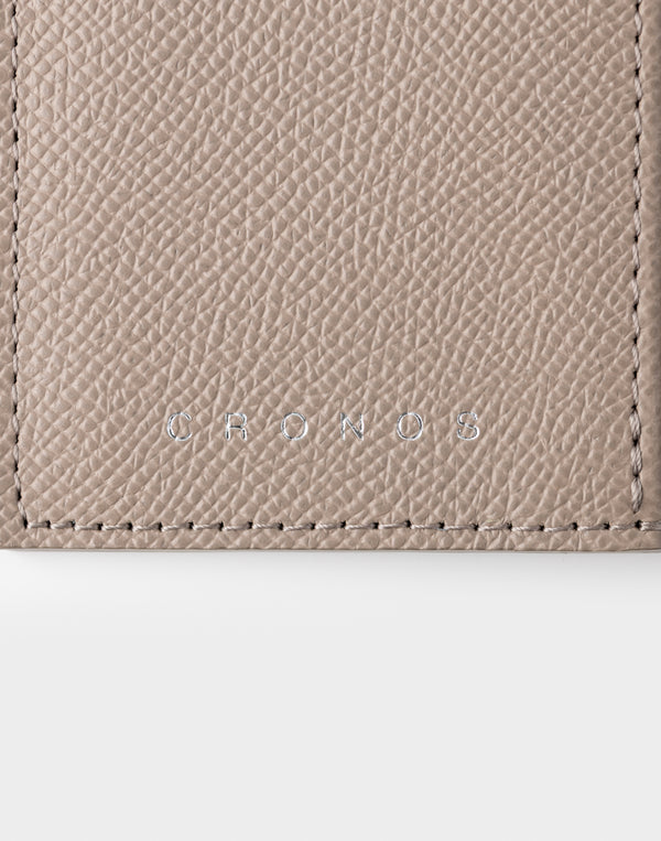 CRONOS × SALON DE ALPHARD Atelier Heritage Card Case【TAUPE】