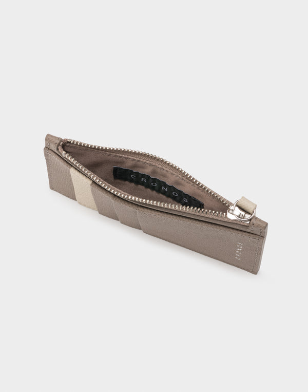 CRONOS × SALON DE ALPHARD Atelier Heritage Card Case【TAUPE】
