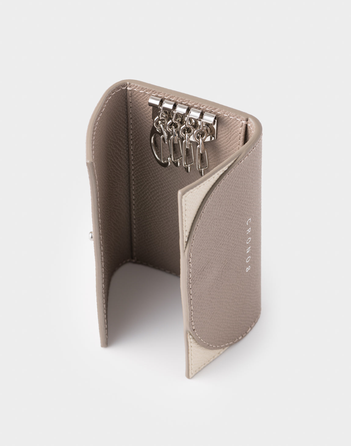 CRONOS × SALON DE ALFURD Atelier Heritage Key Case【TAUPE】