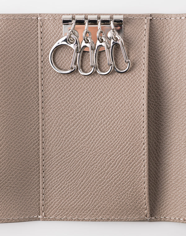 CRONOS × SALON DE ALPHARD Atelier Heritage Key Case【TAUPE】