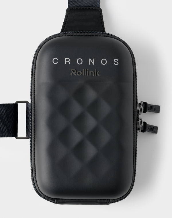 CRONOS × Rollink HARD SHELL CROSSBODY BAG【BLACK】