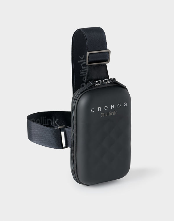 CRONOS × Rollink HARD SHELL CROSSBODY BAG【BLACK】