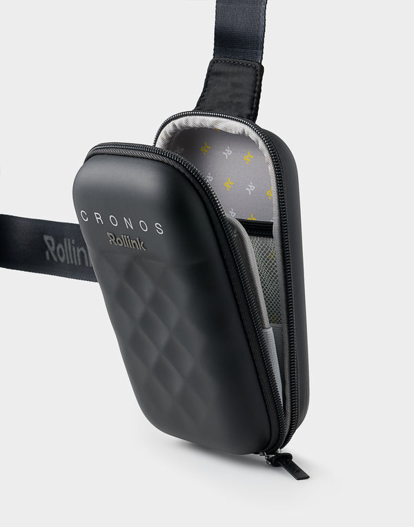 CRONOS × Rollink HARD SHELL CROSSBODY BAG【BLACK】