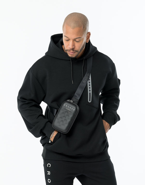 CRONOS × Rollink HARD SHELL CROSSBODY BAG【BLACK】