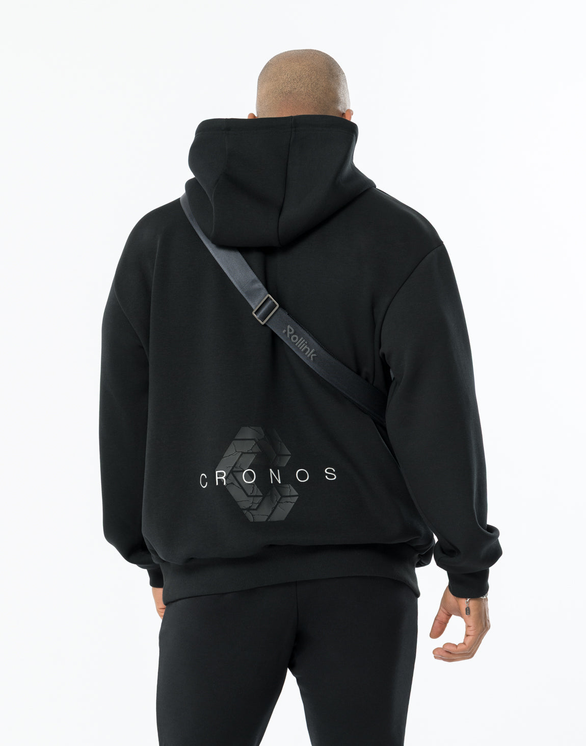 CRONOS × Rollink HARD SHELL CROSSBODY BAG【BLACK】