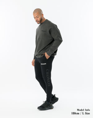 CRONOS MOVE FIT SKINNY Pants【BLACK】