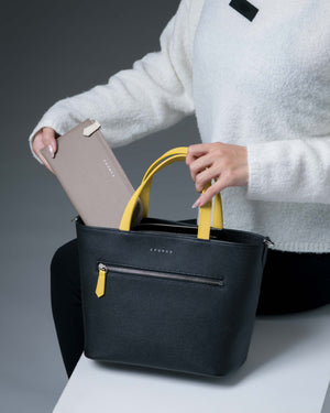 CRONOS × SALON DE ALPHARD Atelier Heritage Tote Bag【BLACK】