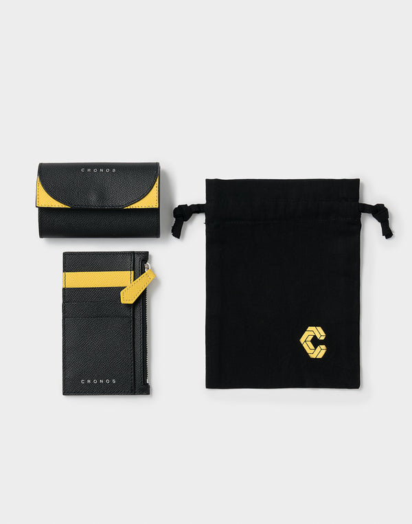 CRONOS × SALON DE ALPHARD Atelier Heritage Card Case【BLACK】