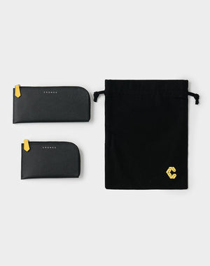 CRONOS × SALON DE ALPHARD Atelier Heritage Long Wallet【BLACK】