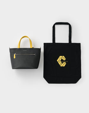 CRONOS × SALON DE ALPHARD Atelier Heritage Tote Bag【BLACK】