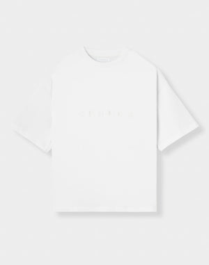 CRONOS SIGNATURE ACCENT S/S TEE【WHITE】