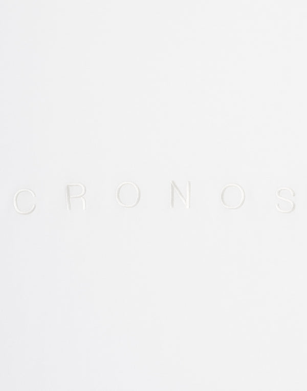 CRONOS SIGNATURE ACCENT S/S TEE【WHITE】