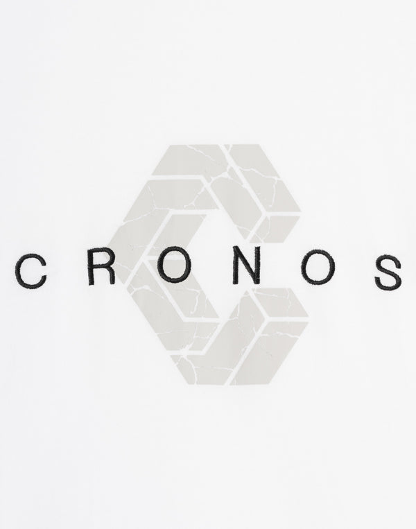 CRONOS SIGNATURE ACCENT S/S TEE【WHITE】