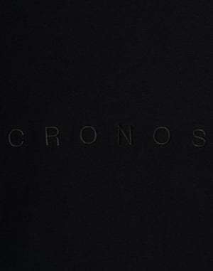 CRONOS SIGNATURE ACCENT S/S TEE【BLACK】