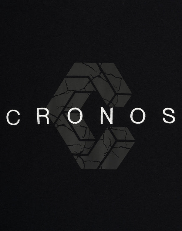 CRONOS SIGNATURE ACCENT S/S TEE【BLACK】