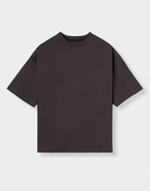 CRONOS SIGNATURE ACCENT S/S TEE【BROWN】