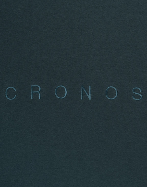 CRONOS SIGNATURE ACCENT S/S TEE【D.GREEN】