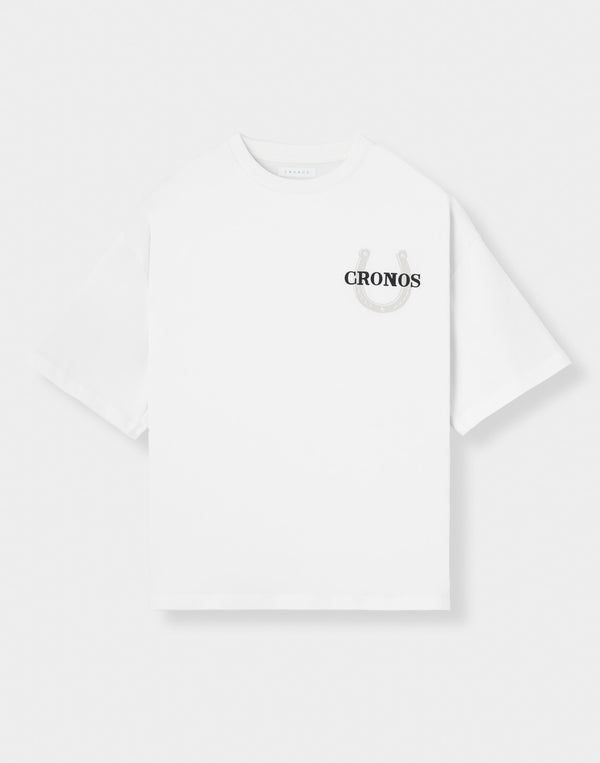 CRONOS HORSE SPIRIT S/S TEE【WHITE】