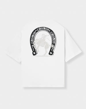 CRONOS HORSE SPIRIT S/S TEE【WHITE】