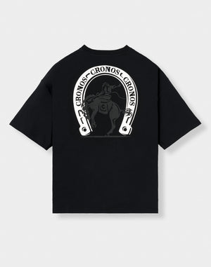 CRONOS HORSE SPIRIT S/S TEE【BLACK】