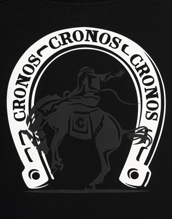 CRONOS HORSE SPIRIT S/S TEE【BLACK】
