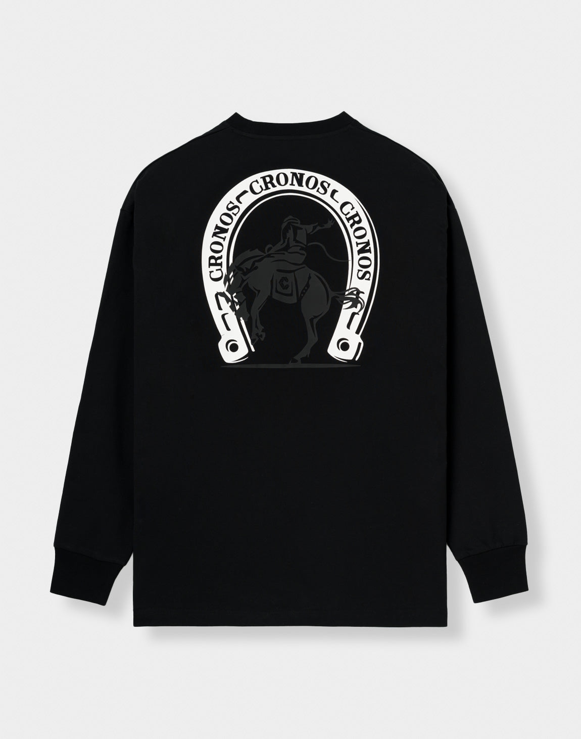 CRONOS HORSE SPIRIT L/S TEE【BLACK】