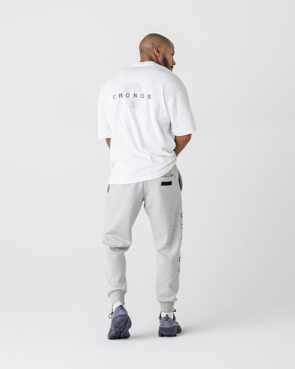 CRONOS SIGNATURE ACCENT S/S TEE【WHITE】