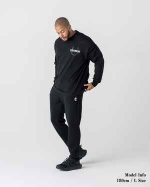 CRONOS HORSE SPIRIT L/S TEE【BLACK】