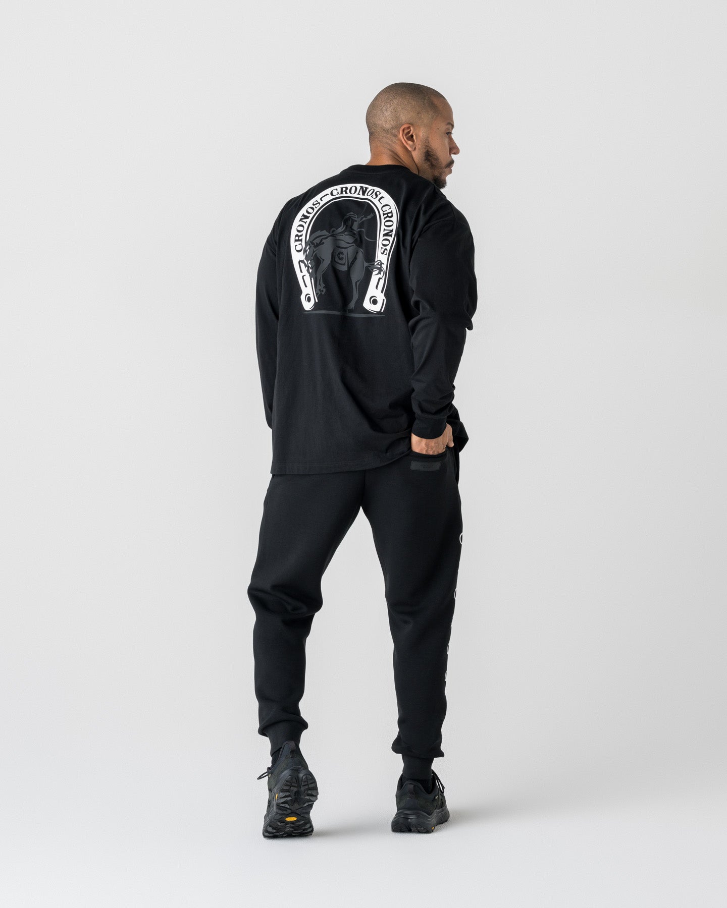 CRONOS HORSE SPIRIT L/S TEE【BLACK】