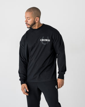 CRONOS HORSE SPIRIT L/S TEE【BLACK】